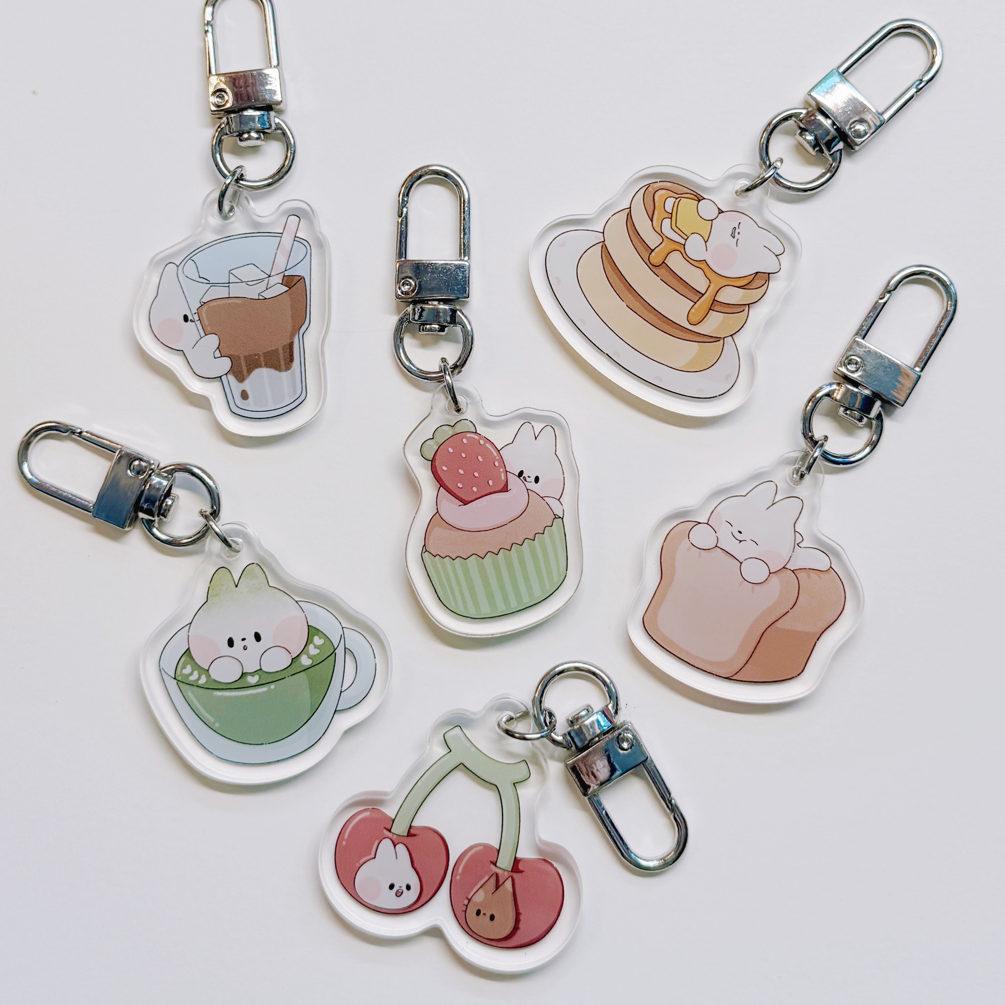 [morichisu] moricafe blind bag keychains