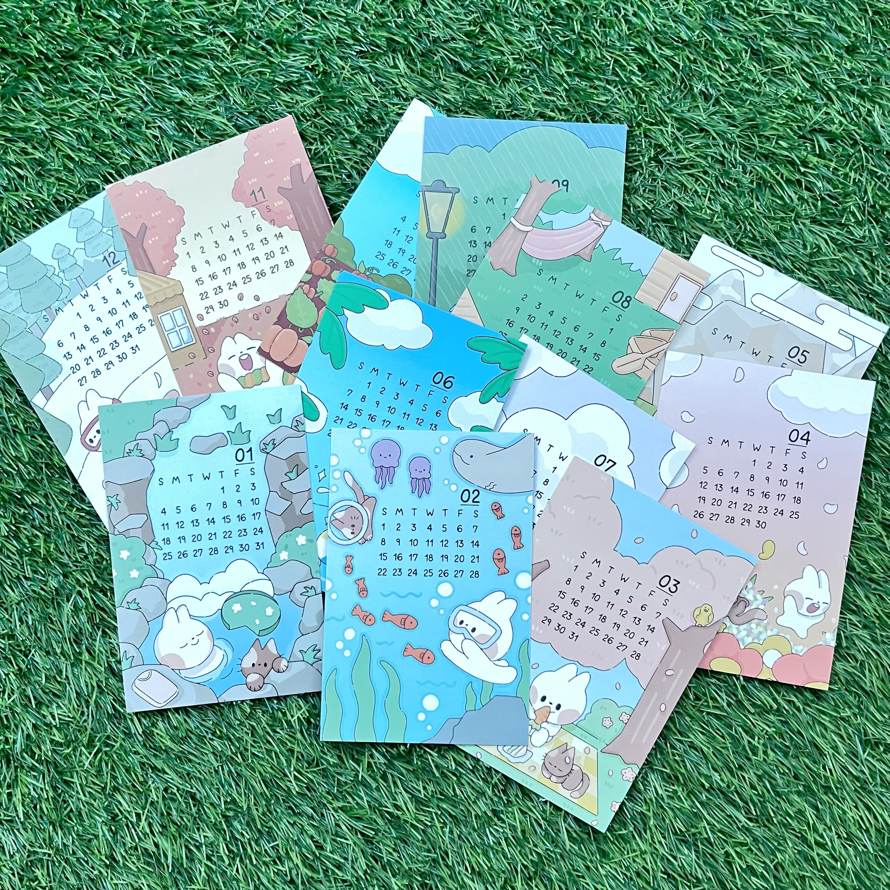 [morichisu] calendar v.2026 - a year of blooming