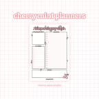 [cherrymintstudio] daily planners