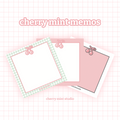 [cherrymintstudio] memopads