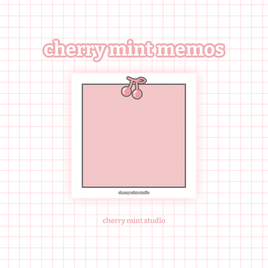 [cherrymintstudio] memopads