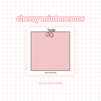 [cherrymintstudio] memopads