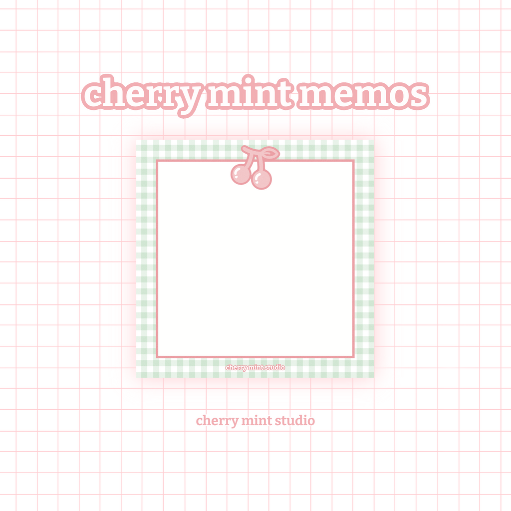[cherrymintstudio] memopads